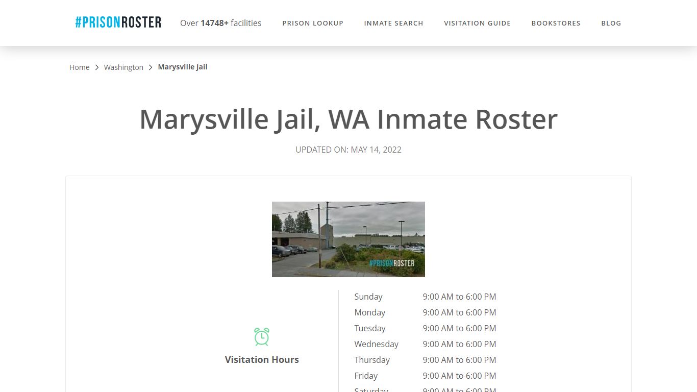 Marysville Jail, WA Inmate Roster