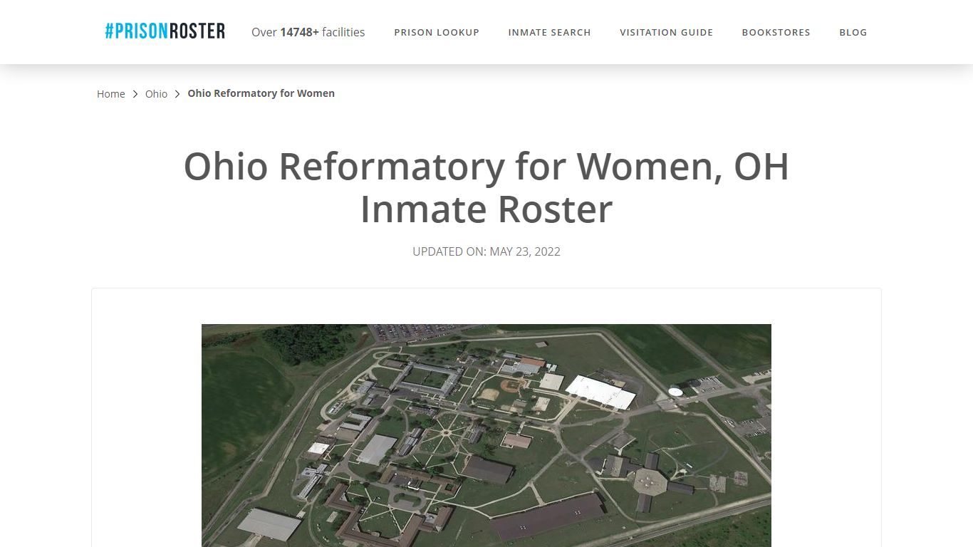 Ohio Reformatory for Women, OH Inmate Roster